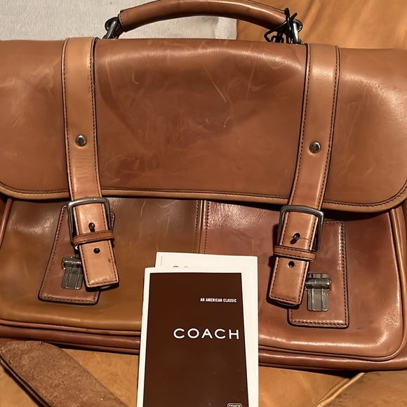 Coach American Classic Unisex laptop briefcase. - Picture 4 of 10